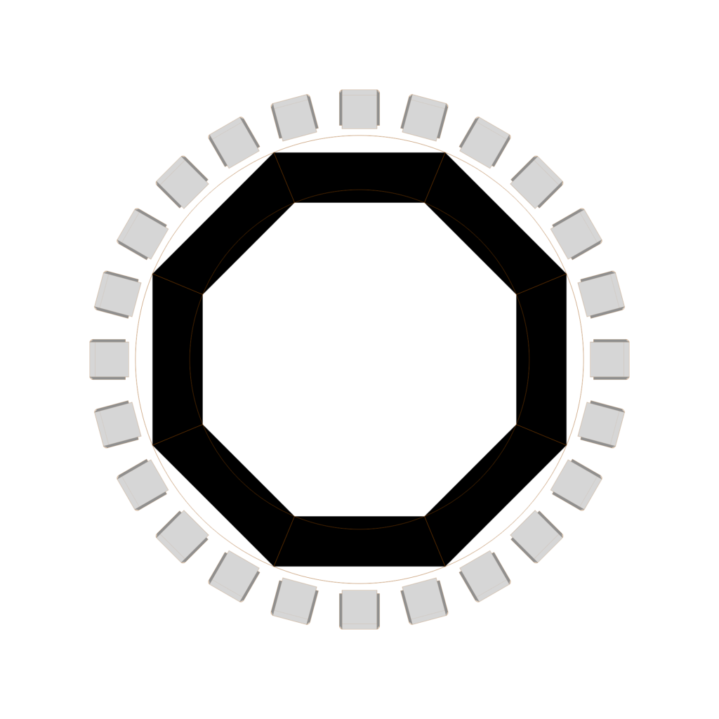 Circle or Semi Circle Layout