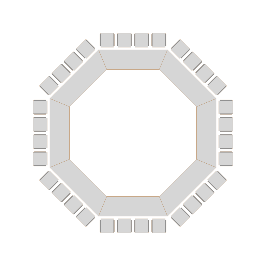 Octagon Meeting Layout